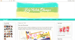 Desktop Screenshot of lilypatchstamps.com